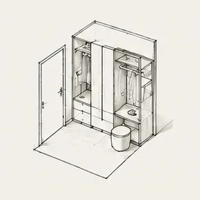 Wardrobe and Storage
