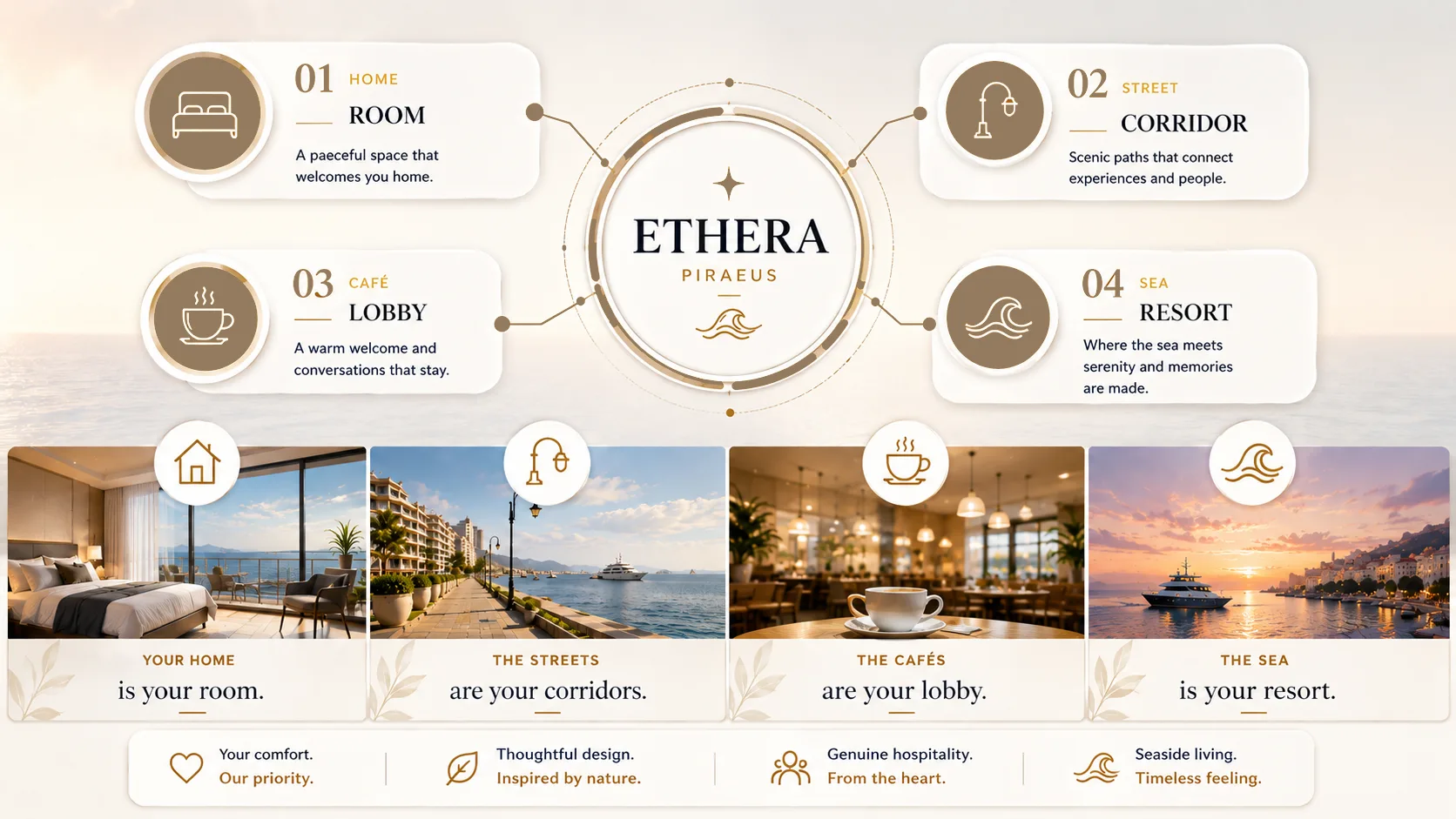 Ethera Piraeus — The city as the hotel
